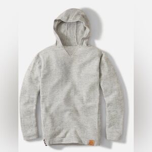 PAKA “the hoodie” Alpaca wool hoodie - Light Gray. Unisex size XS.